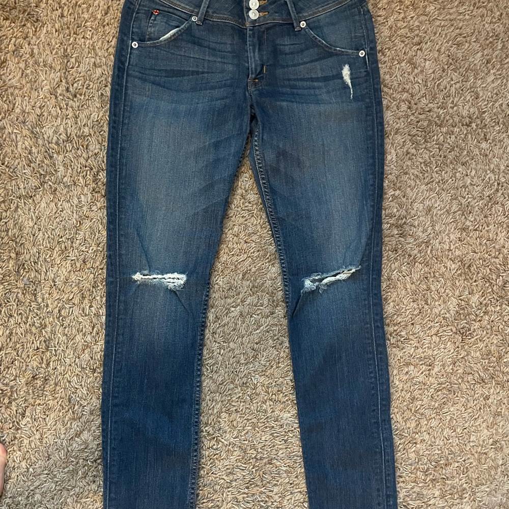Hudson Skinny Jeans size 27 - Picture 2 of 7